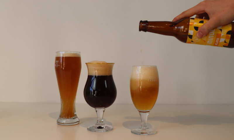 Speciaalbieren worden ingeschonken